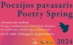 Tarptautinio poezijos festivalio „Poezijos pavasaris 2024“ renginys