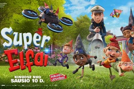 Animacinis filmas SUPER ELFAI 