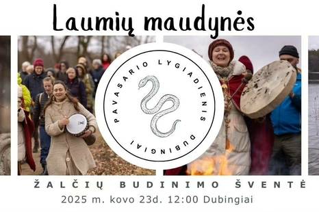 Laumių maudynės – Žalčių budinimo šventė 