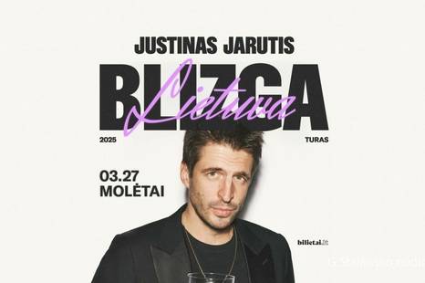  Justino Jaručio koncertas „BLIZGA LIETUVA“